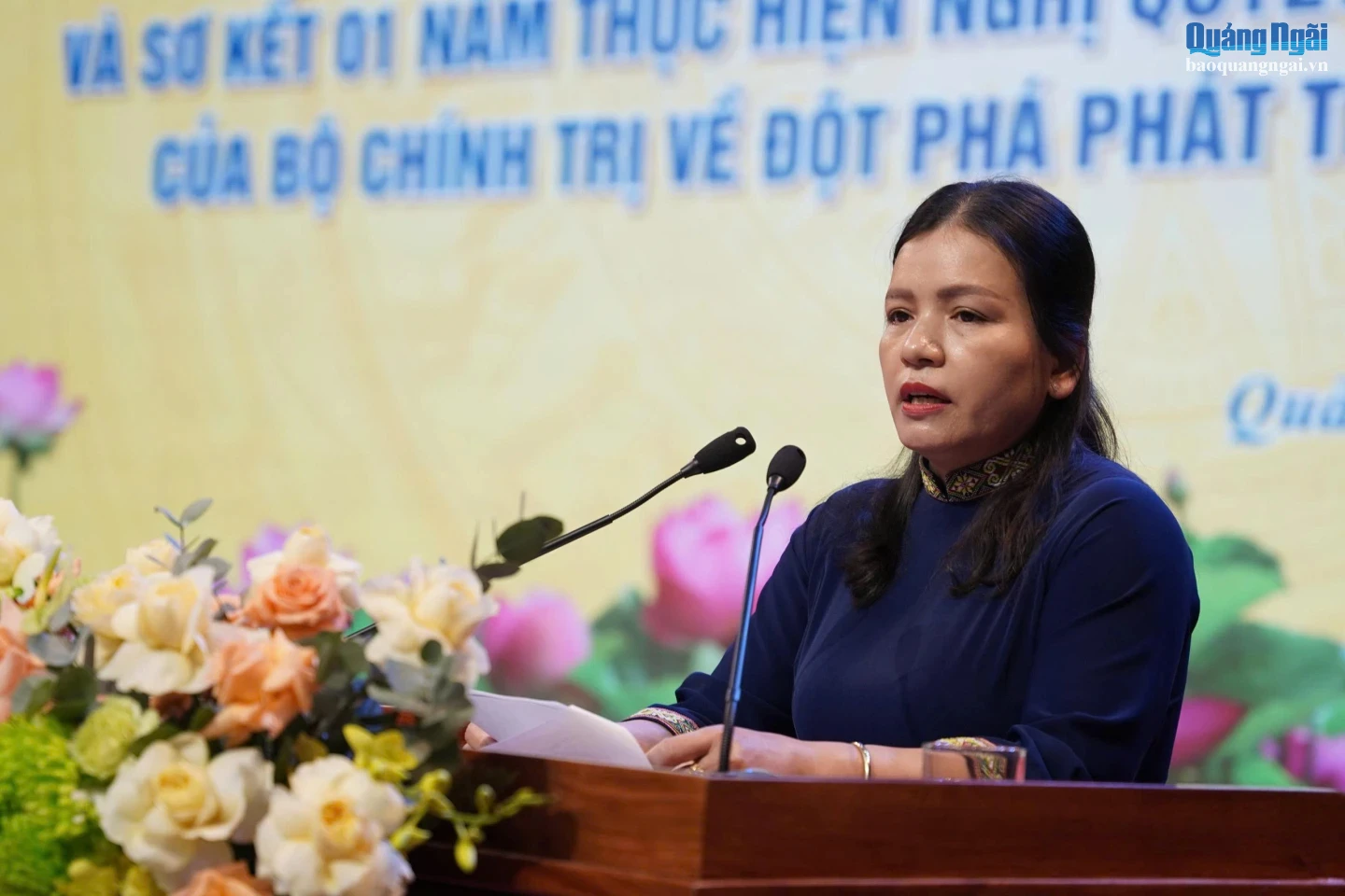 Ủy viên Ban Thường vụ Tỉnh ủy, Phó Chủ tịch Thường trực UBND tỉnh Y Ngọc phát biểu chỉ đạo tại hội nghị.