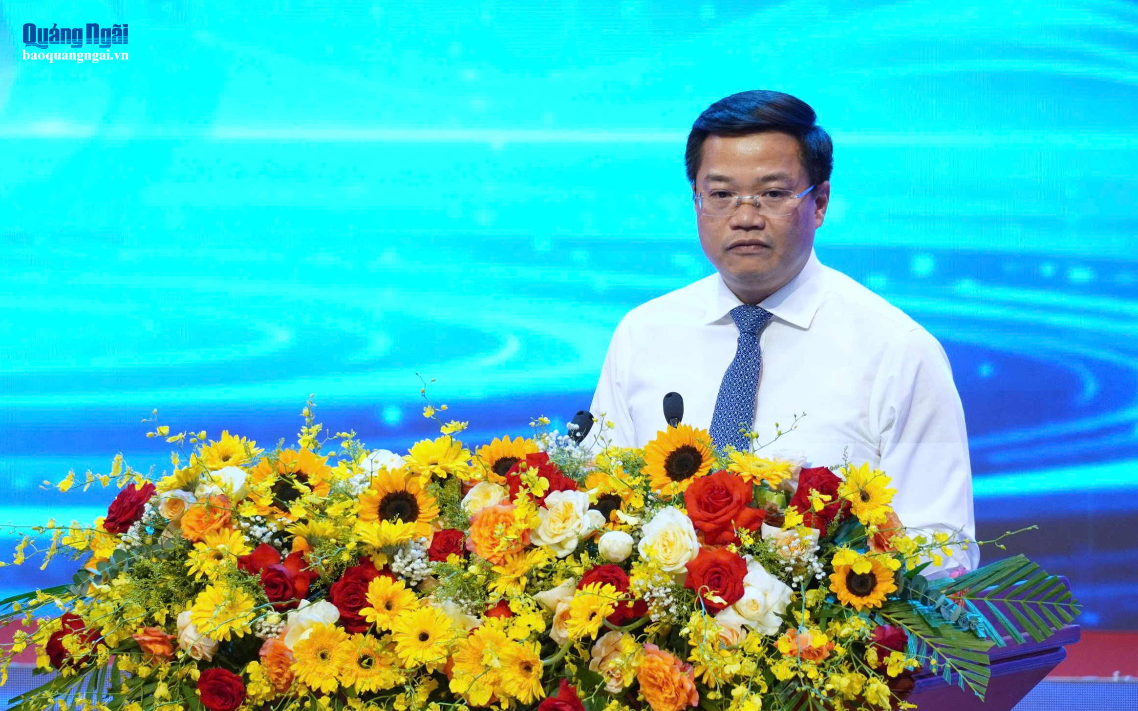 Chủ tịch UBND tỉnh Nguyễn Đức Tâm phát biểu tiếp thu ý kiến chỉ đạo.