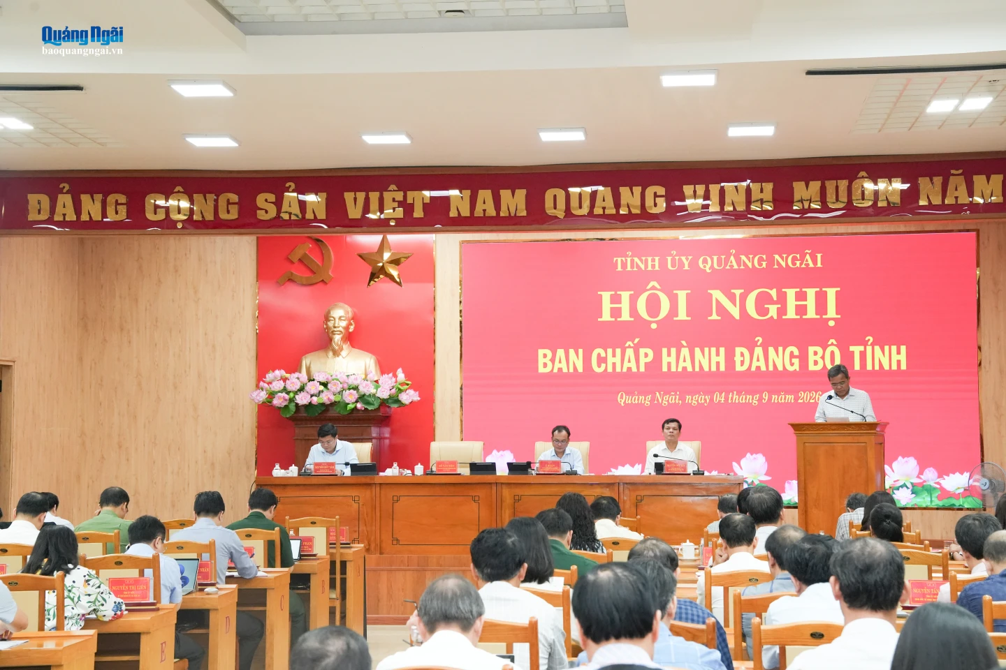 Khai mạc Hội nghị Ban Chấp hành Đảng bộ tỉnh