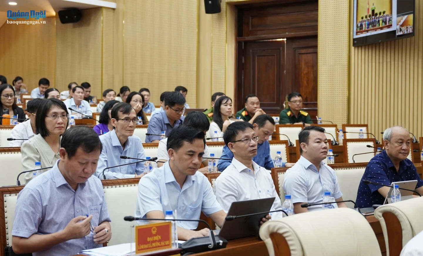 Lãnh đạo các địa phương dự hội nghị.