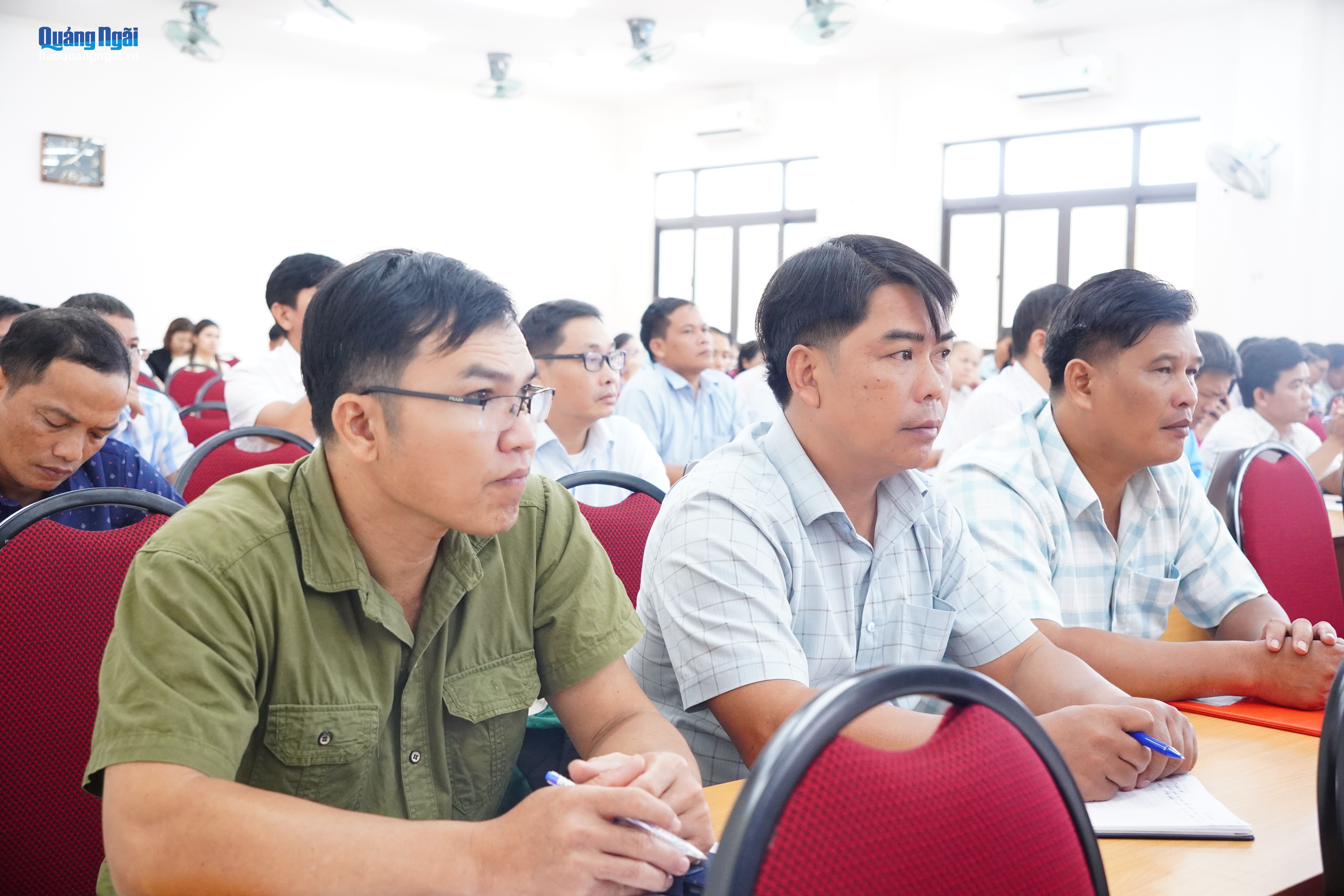 Các học viên tham gia lớp tập huấn.