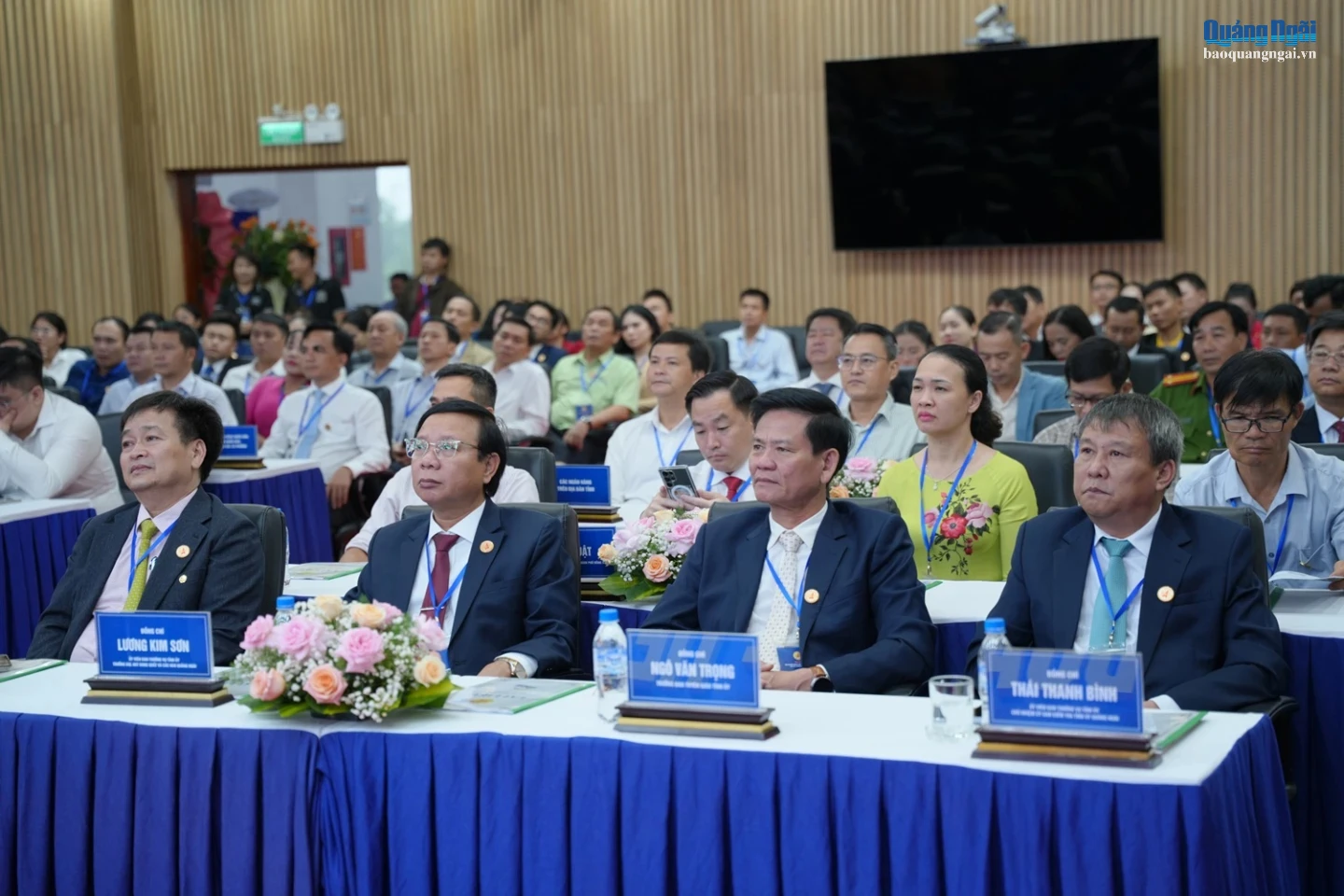 Đại biểu dự Đại hội Hội Doanh nhân trẻ tỉnh Quảng Ngãi lần thứ I, nhiệm kỳ 2026 - 2031.