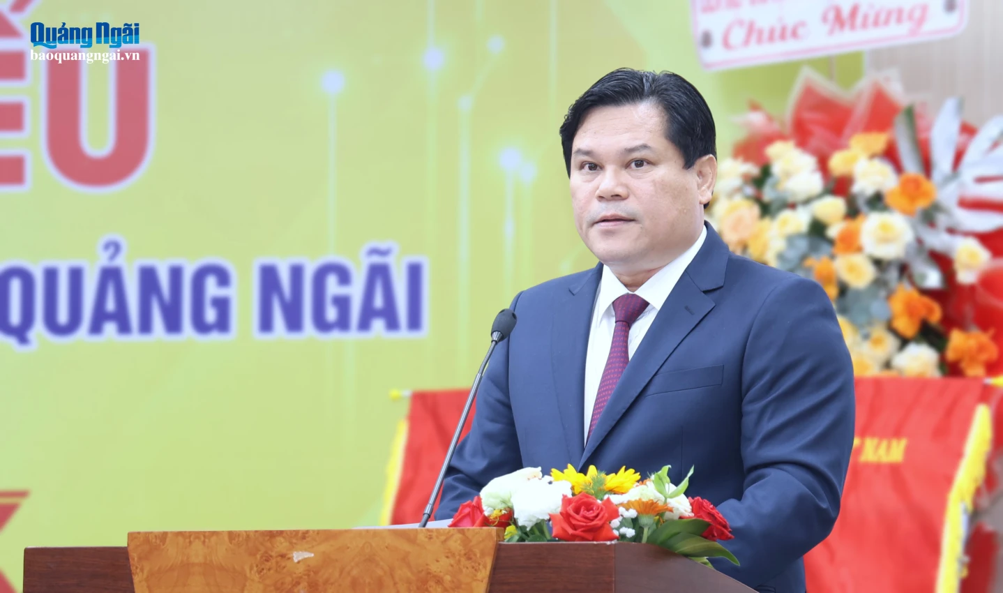 Phó Chủ tịch UBND tỉnh Trần Phước Hiền phát biểu chỉ đạo đại hội.