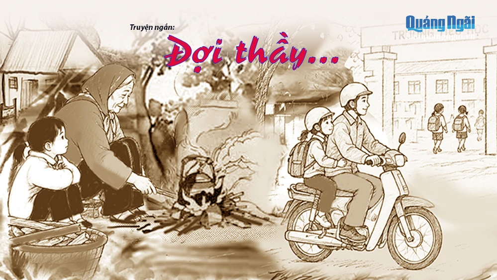 Đợi thầy...