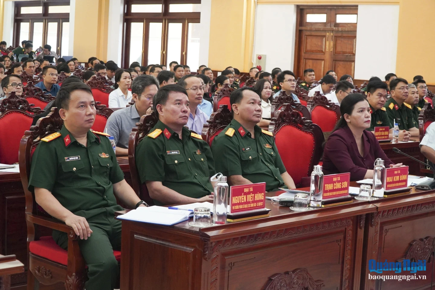 Các đại biểu dự hội nghị.