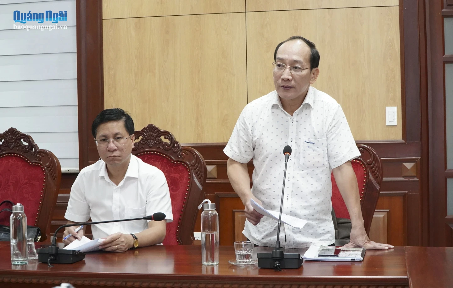 Ủy viên Ban Thường vụ Tỉnh ủy, Bí thư Đảng ủy phường Kon Tum đề xuất ý kiến về sử dụng, xử lý cơ sở nhà, đất trên địa bàn.