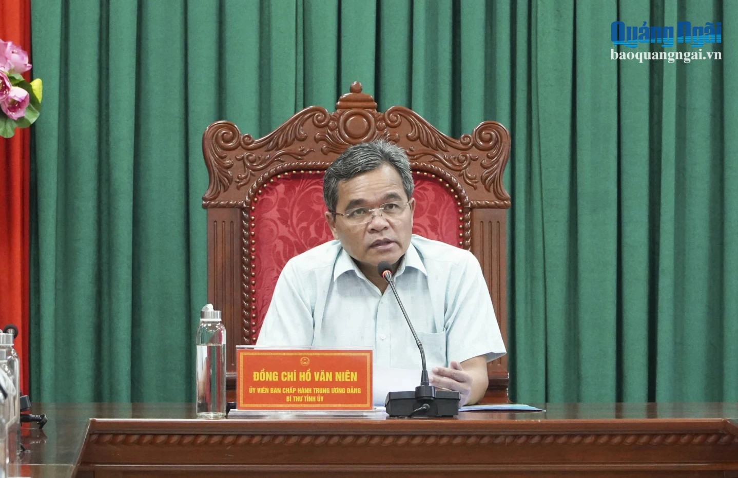Ủy viên Trung ương Đảng, Bí thư Tỉnh ủy Hồ Văn Niên yêu cầu đẩy nhanh xử lý nhà, đất công dôi dư trên địa bàn TP.Kon Tum cũ.