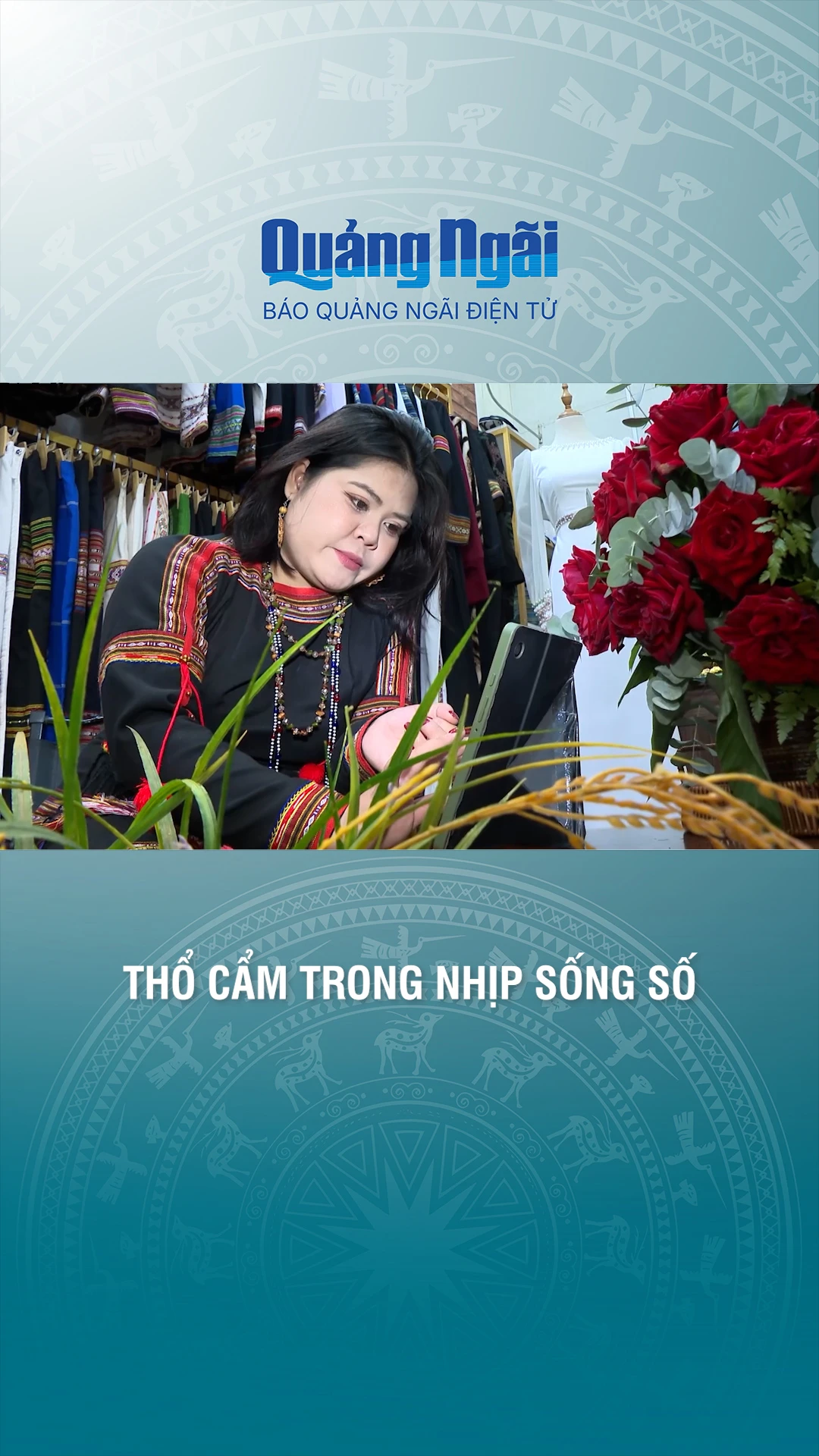 Thổ cẩm trong nhịp sống số
