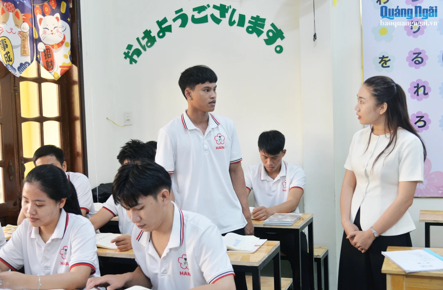 Giúp lao động Quảng Ngãi tiếp cận thị trường quốc tế