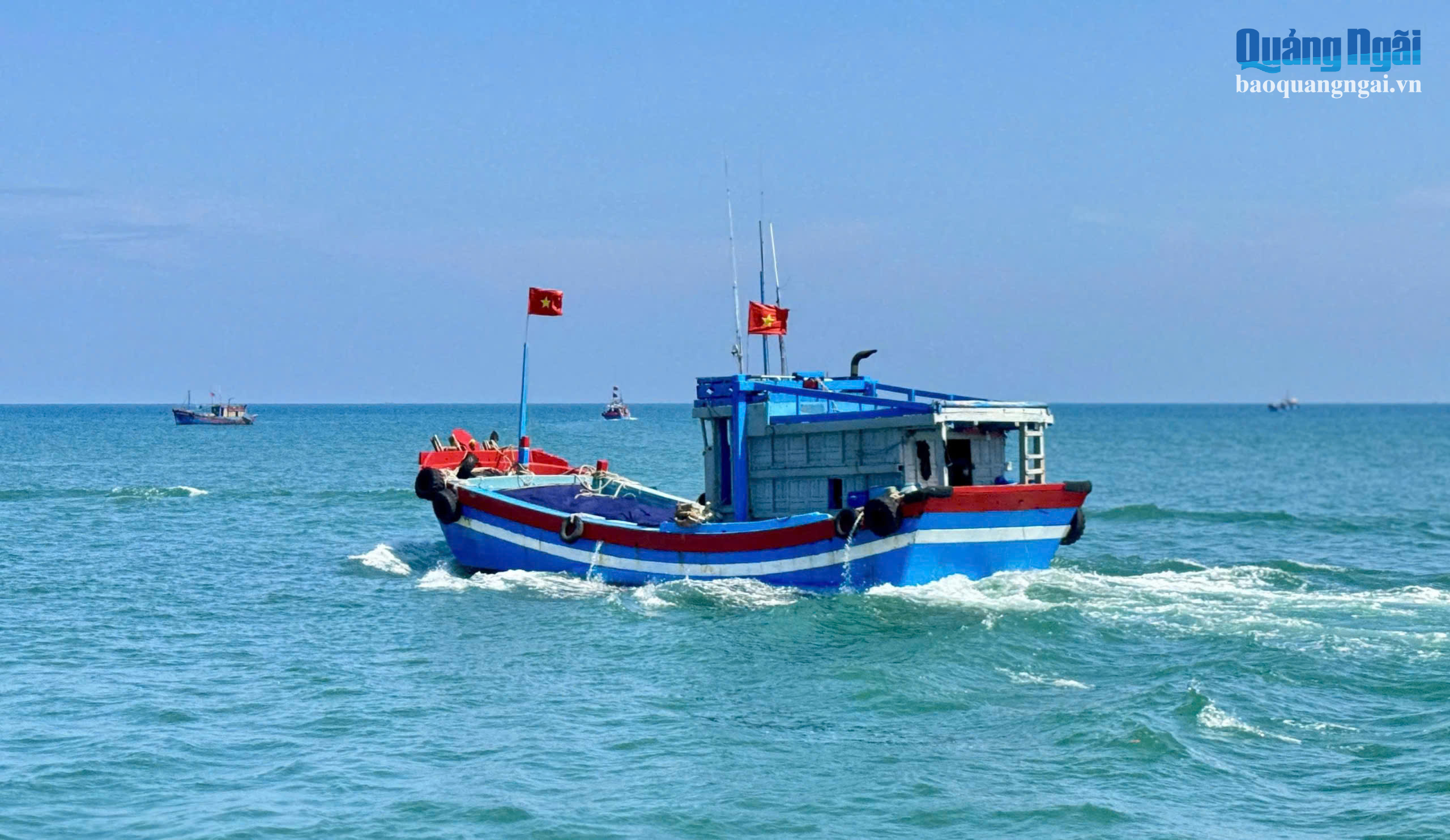 Sản lượng khai thác hải sản của đặc khu Lý Sơn ngày càng tăng cao.