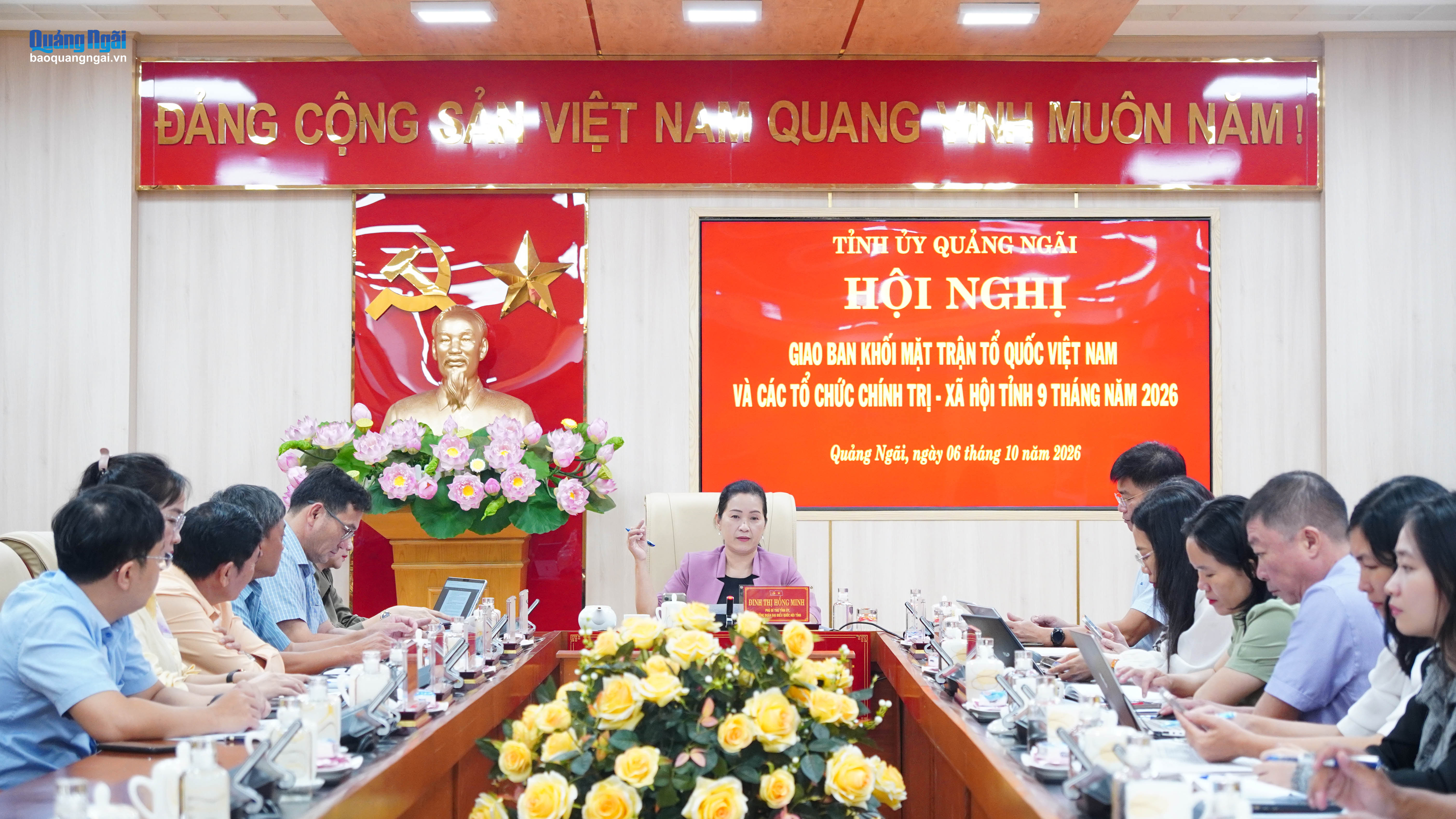 Các đại biểu dự hội nghị.