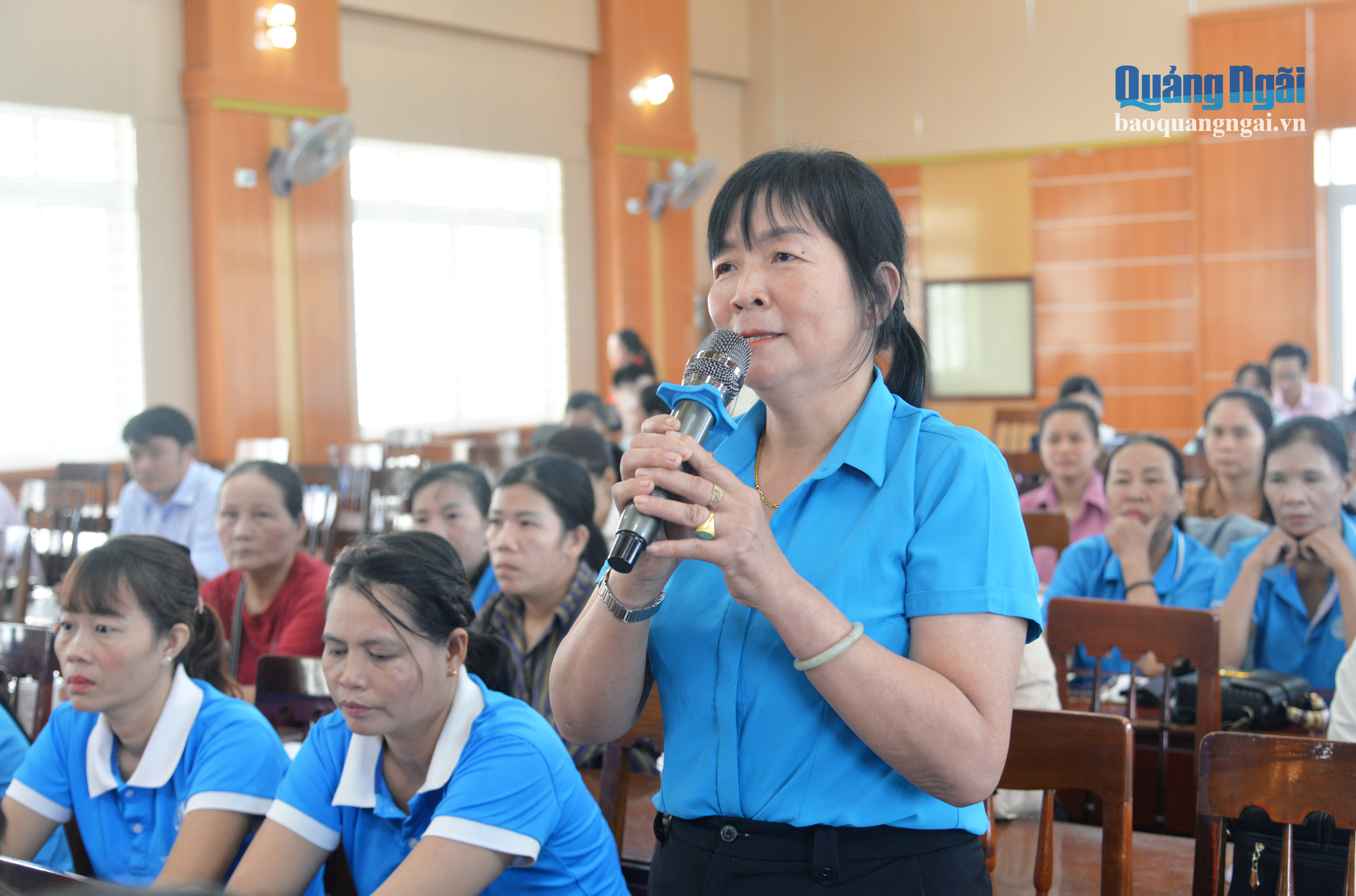 Cử tri xã Bình Sơn kiến nghị nhiều vấn đề liên quan đến phát triển nông nghiệp bền vững.