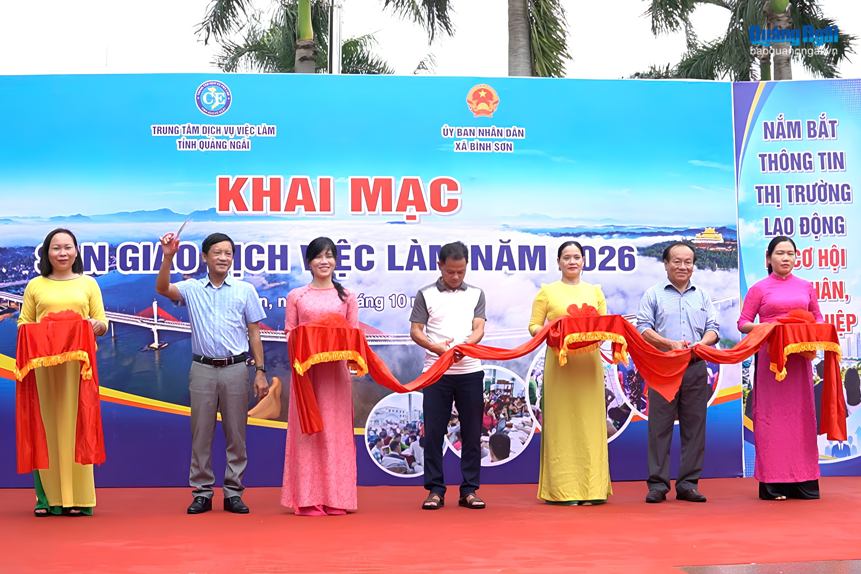 Bình Sơn kết nối người lao động với doanh nghiệp