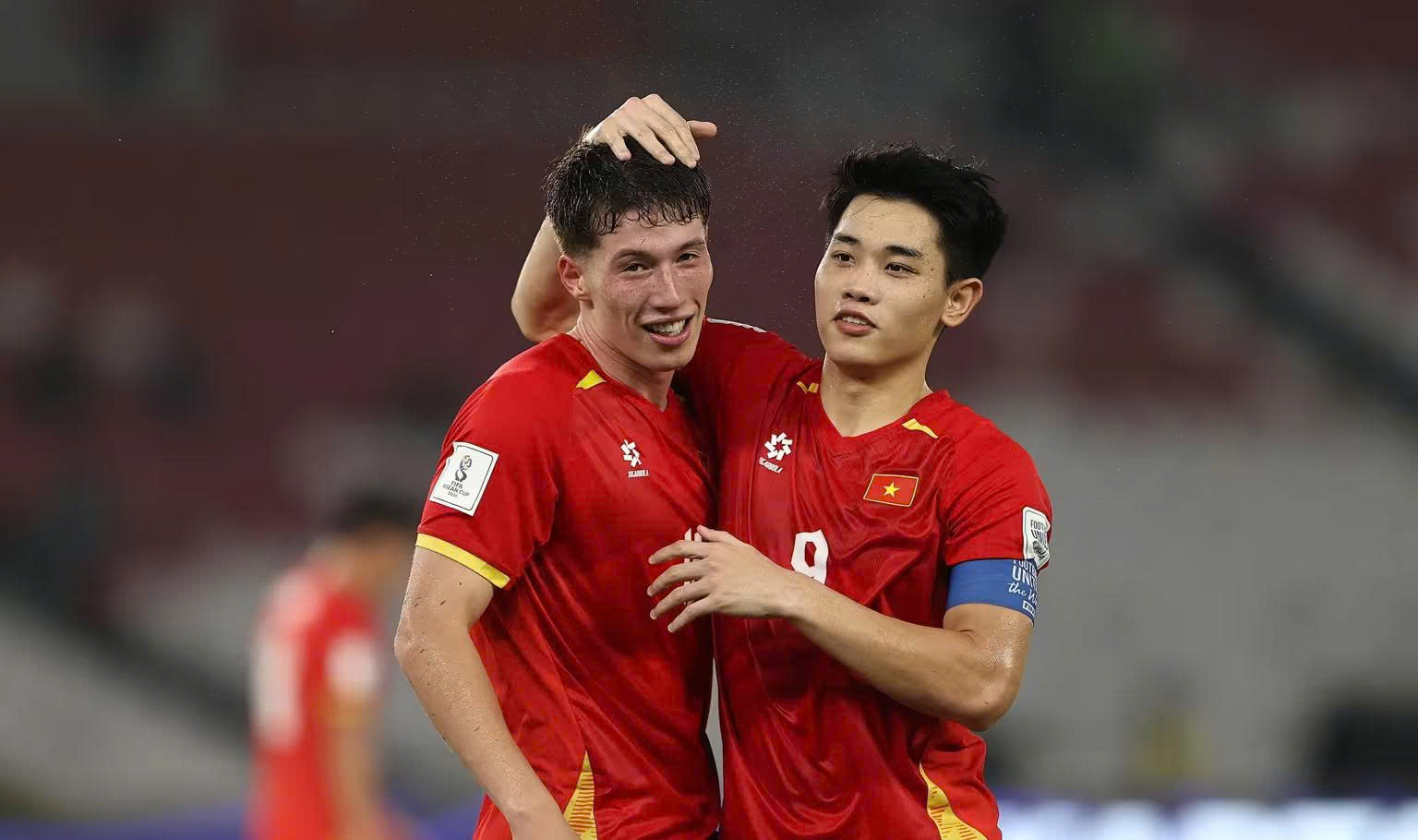 Williams Minh Hoàng và Đình Bắc tỏa sáng giúp Việt Nam thắng Pakistan 4 - 2. Ảnh: FIFA