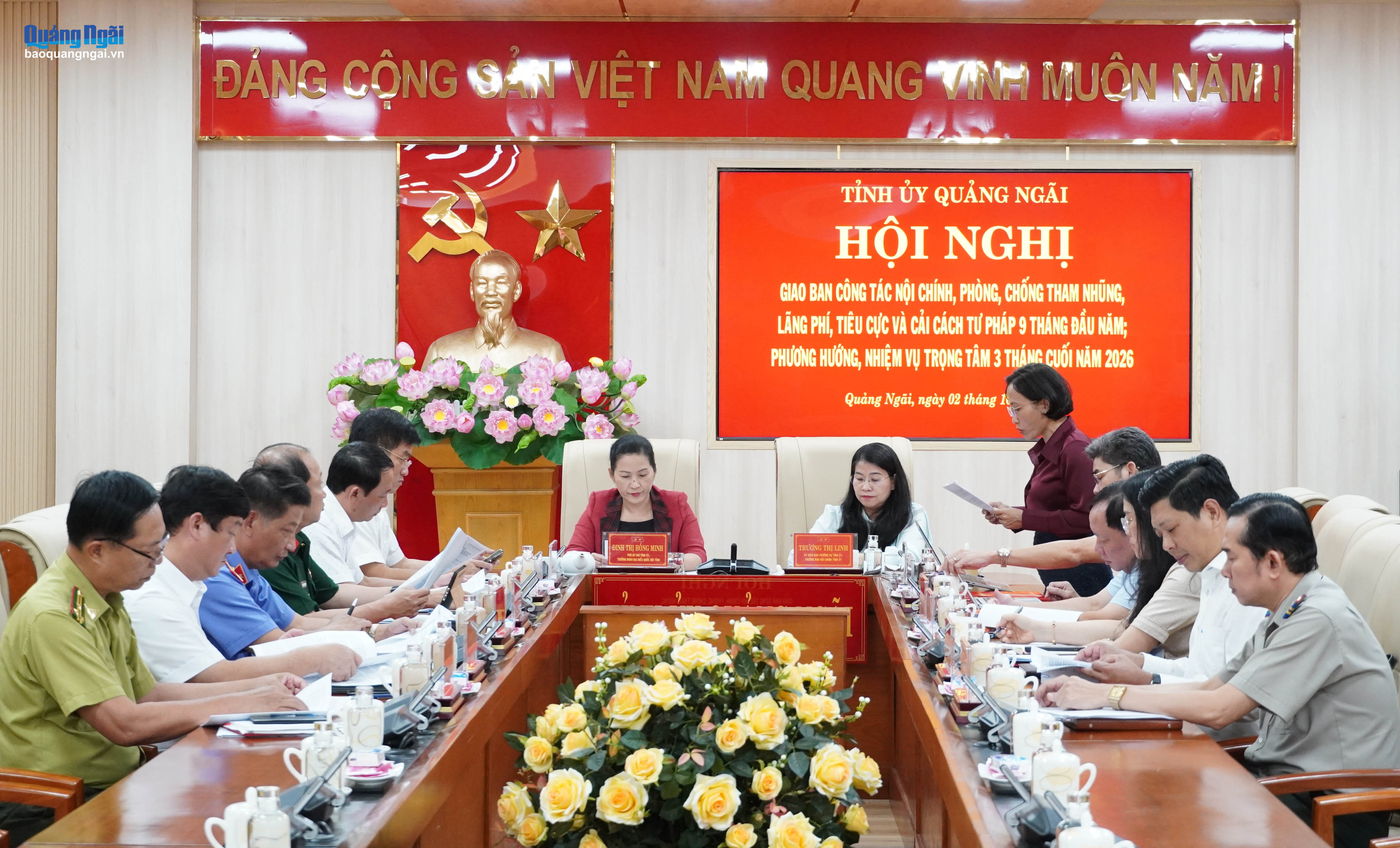 Các đại biểu dự hội nghị.